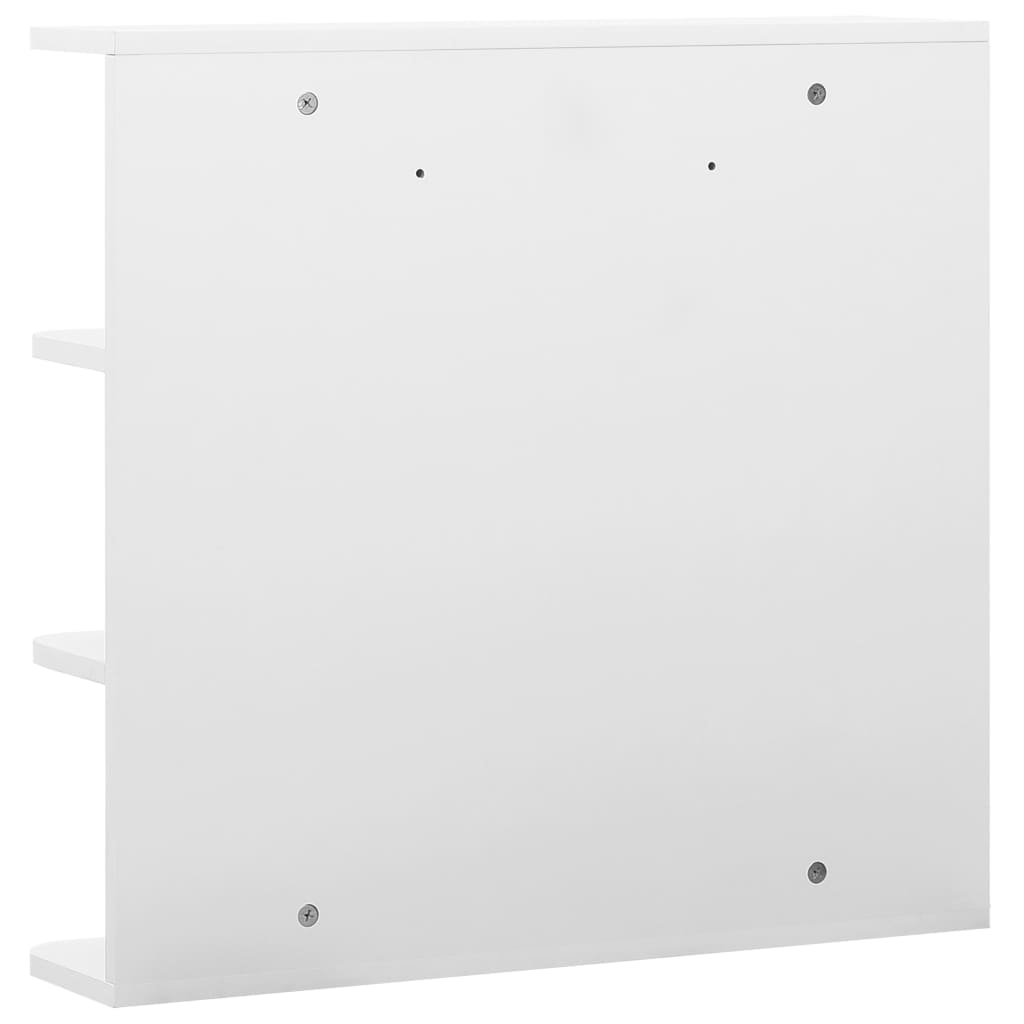 Speilskap til baderom hvit 66x17x63 cm MDF