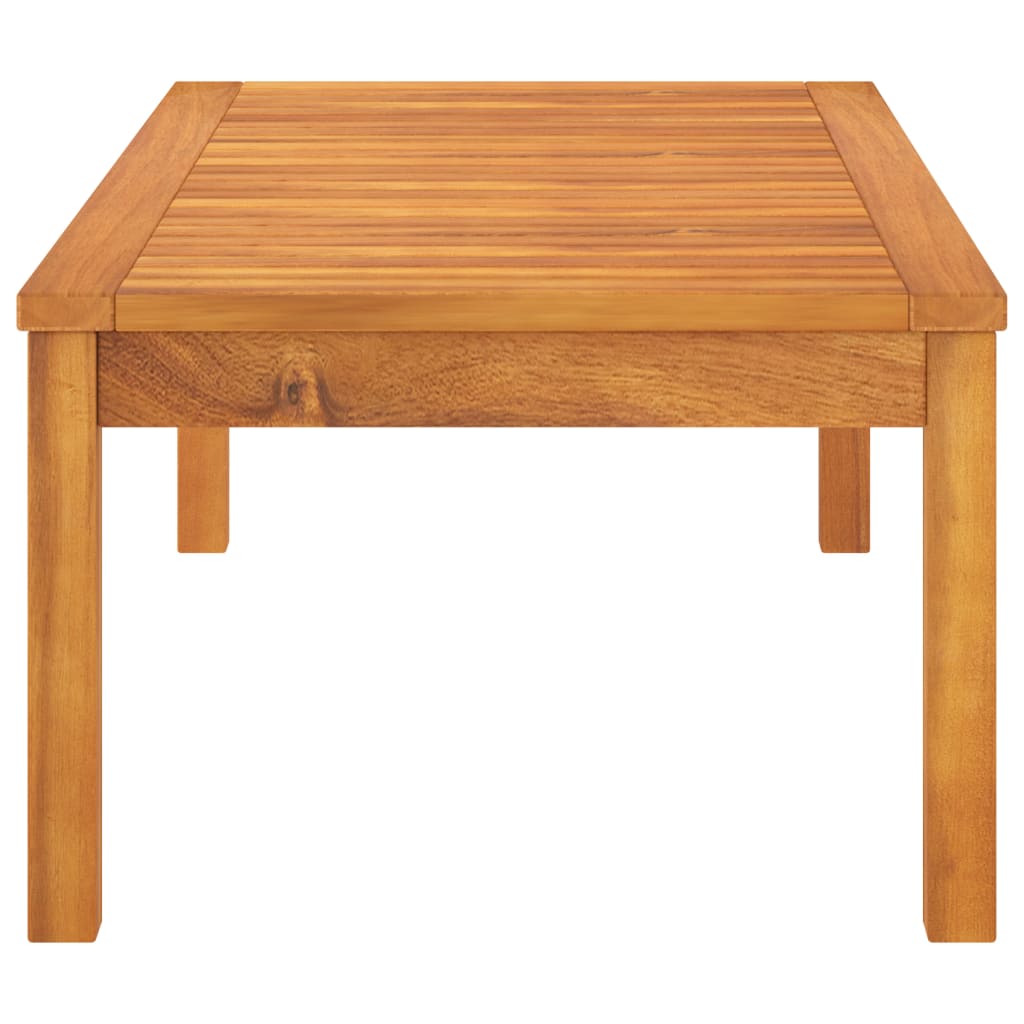 Salongbord 100x50x33 cm heltre akasie