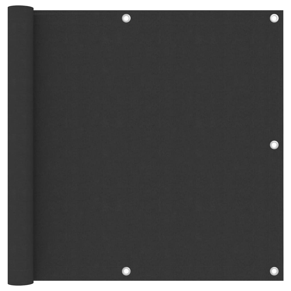 Balkongskjerm antrasitt 90x300 cm oxfordstoff