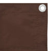 Balkongskjerm brun 120x400 cm oxfordstoff