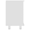 Baderomsskap hvit 60x32x53,5 cm konstruert tre