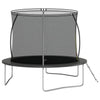 Trampolinesett rund 305x76 cm 150 kg