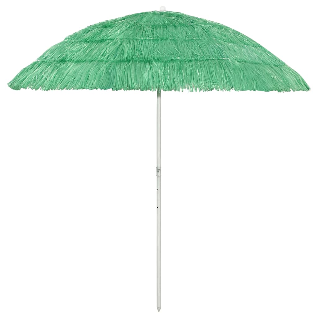Strandparasoll Hawaii grønn 240 cm