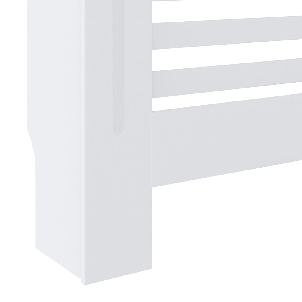 Radiatordeksel MDF hvit 78 cm