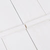 Sandkasse gran hvit 95x90x15 cm