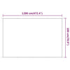 Vertikal markise beige 180x1200 cm oxfordstoff