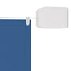 Vertikal markise blå 100x600 cm oxfordstoff