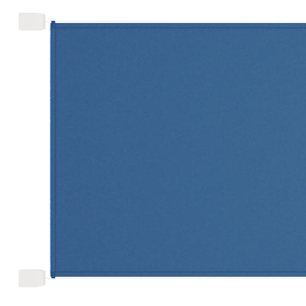 Vertikal markise blå 200x420 cm oxfordstoff