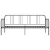 Ramme til sovesofa grå metall 90x200 cm