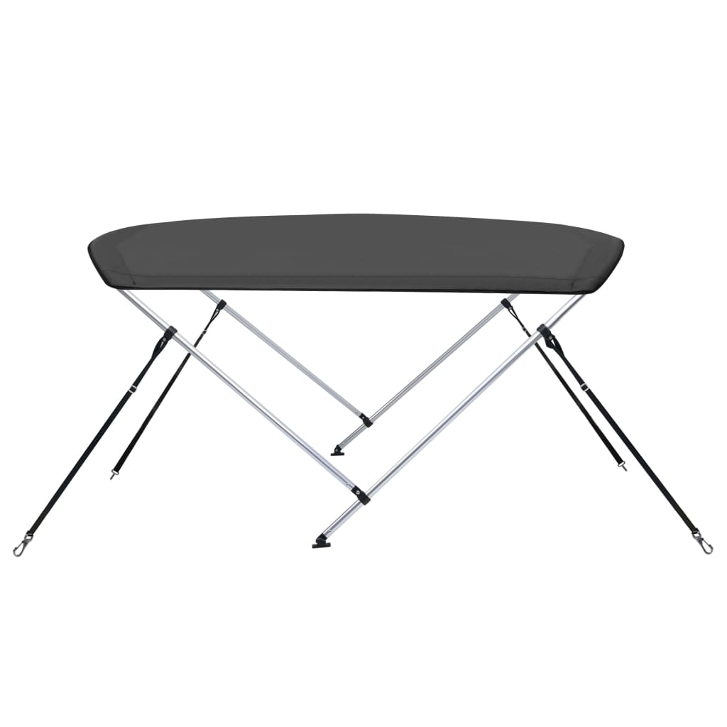 Biminitopp 2-buet antrasitt 150x120x110 cm