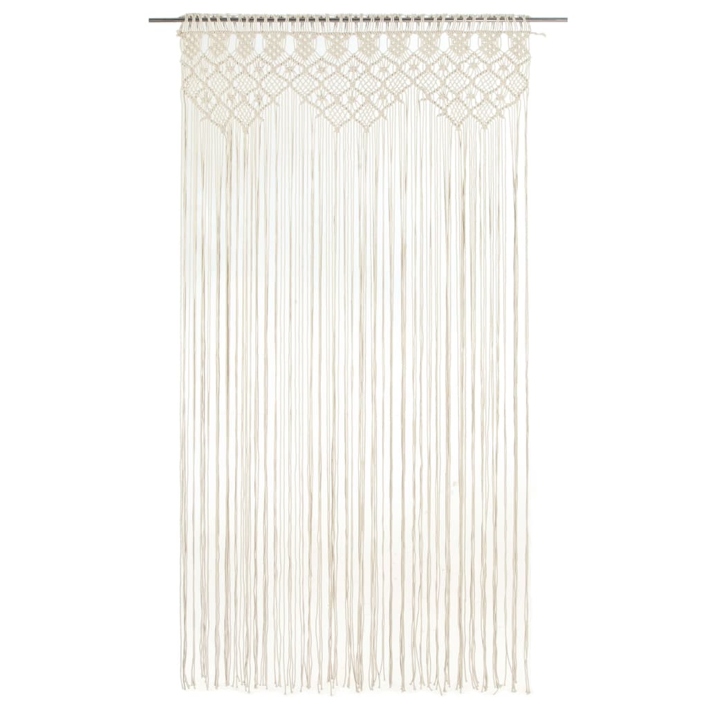 Makramé gardin 140x240 cm bomull