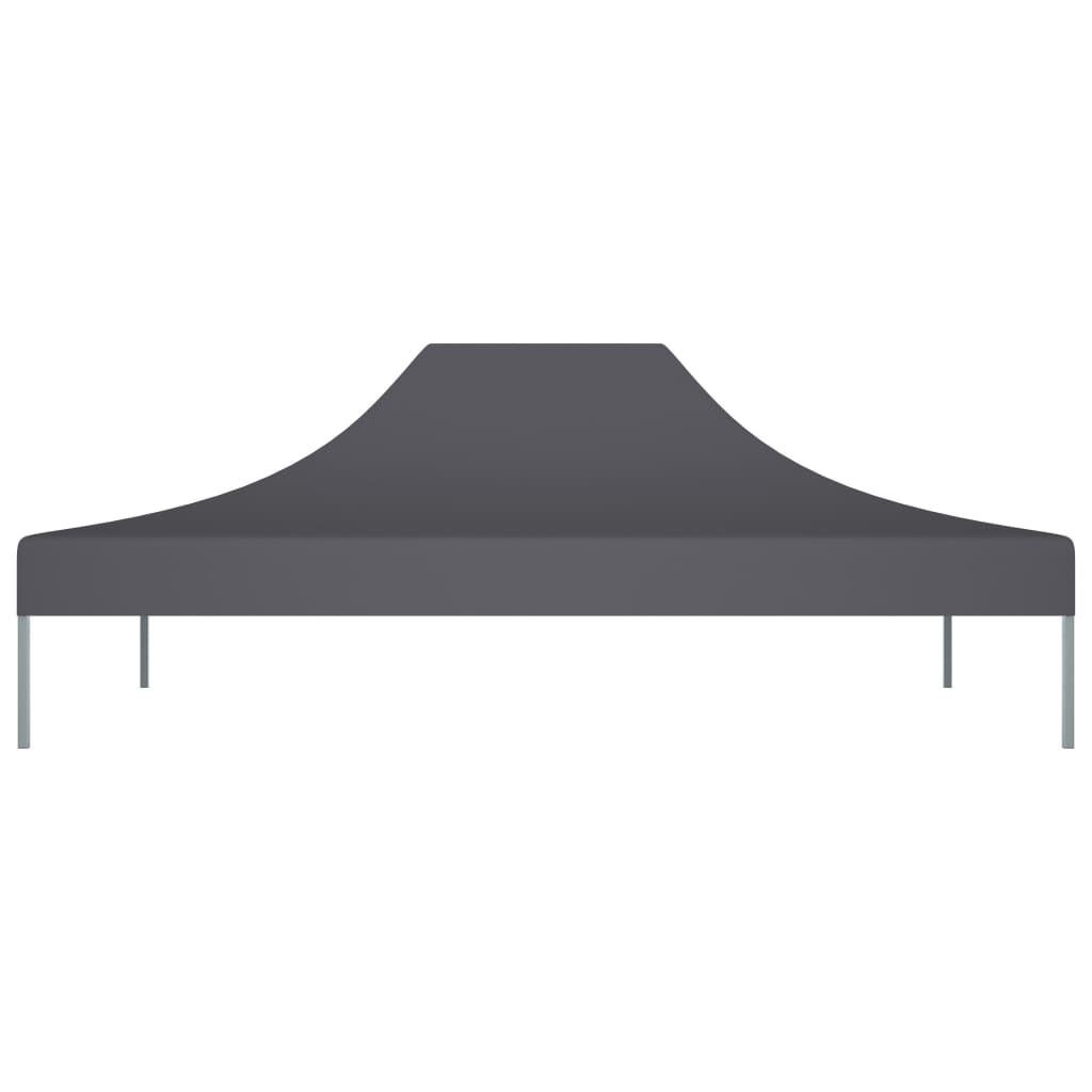 Teltduk for festtelt 4x3 m antrasitt 270 g/m²