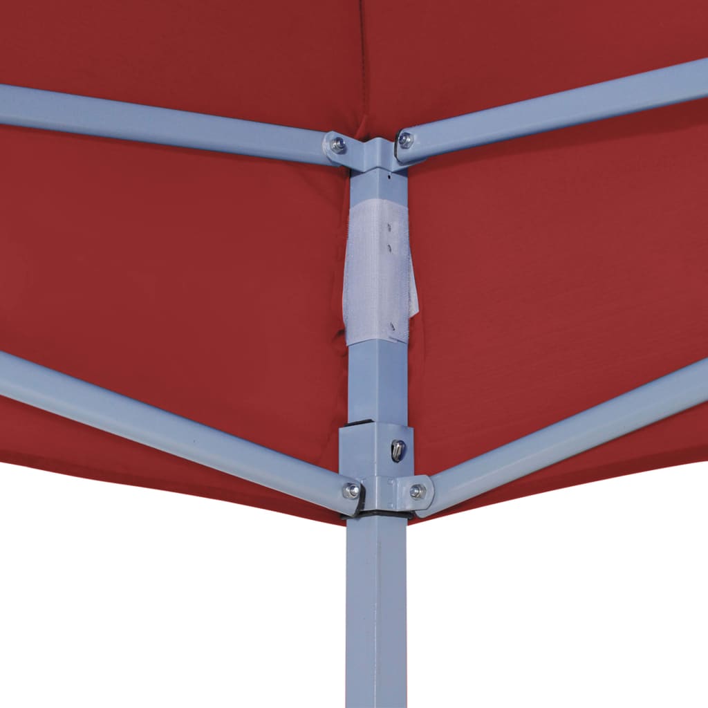 Teltduk for festtelt 4x3 m burgunder 270 g/m²