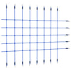 Klatrenett 200x150 cm blå