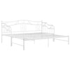 Uttrekkbar ramme til sovesofa hvit metall 90x200 cm