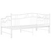 Uttrekkbar ramme til sovesofa hvit metall 90x200 cm