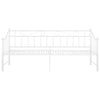 Uttrekkbar ramme til sovesofa hvit metall 90x200 cm