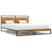 Sengeramme metall 140x200 cm