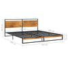 Sengeramme metall 180x200 cm