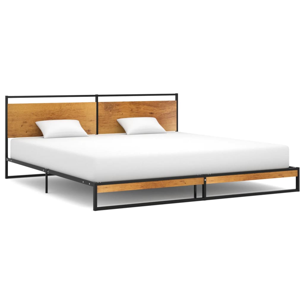 Sengeramme metall 200x200 cm