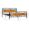 Sengeramme metall 180x200 cm