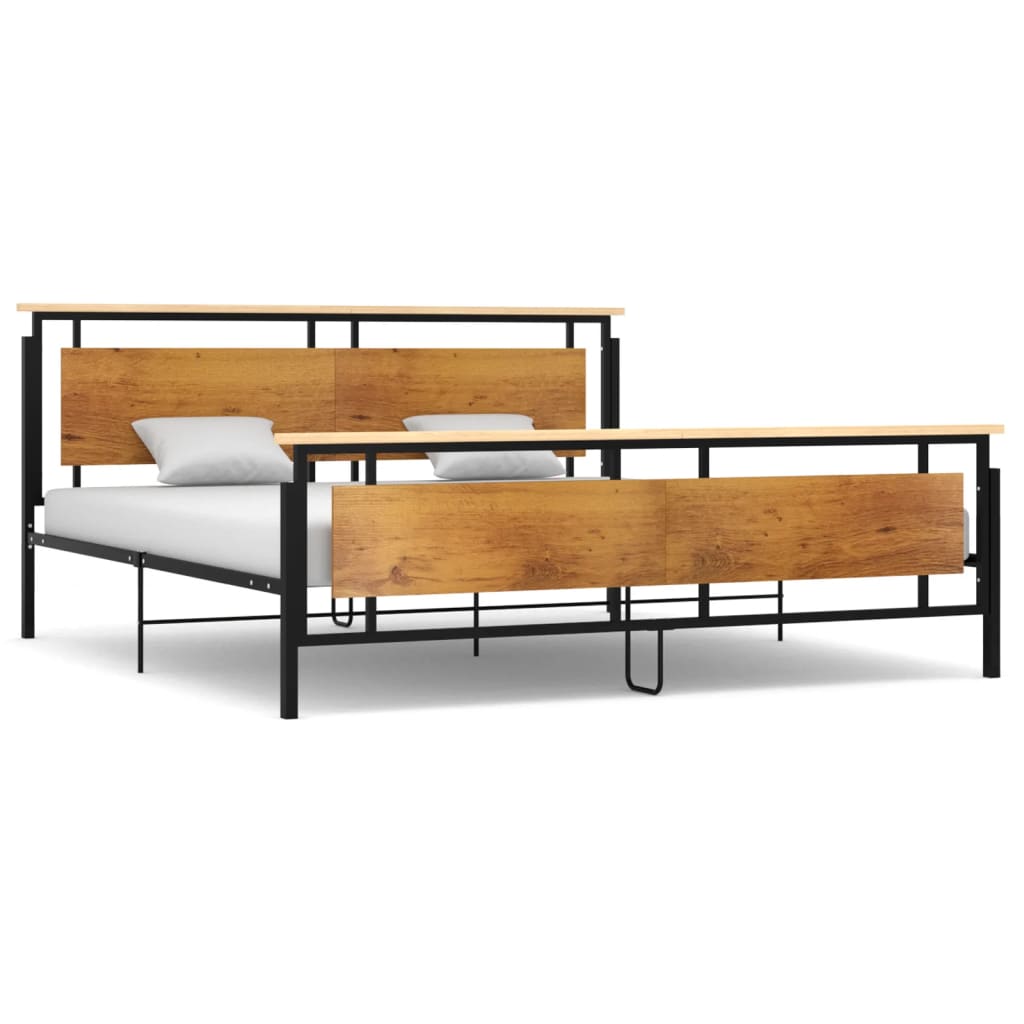 Sengeramme metall 200x200 cm