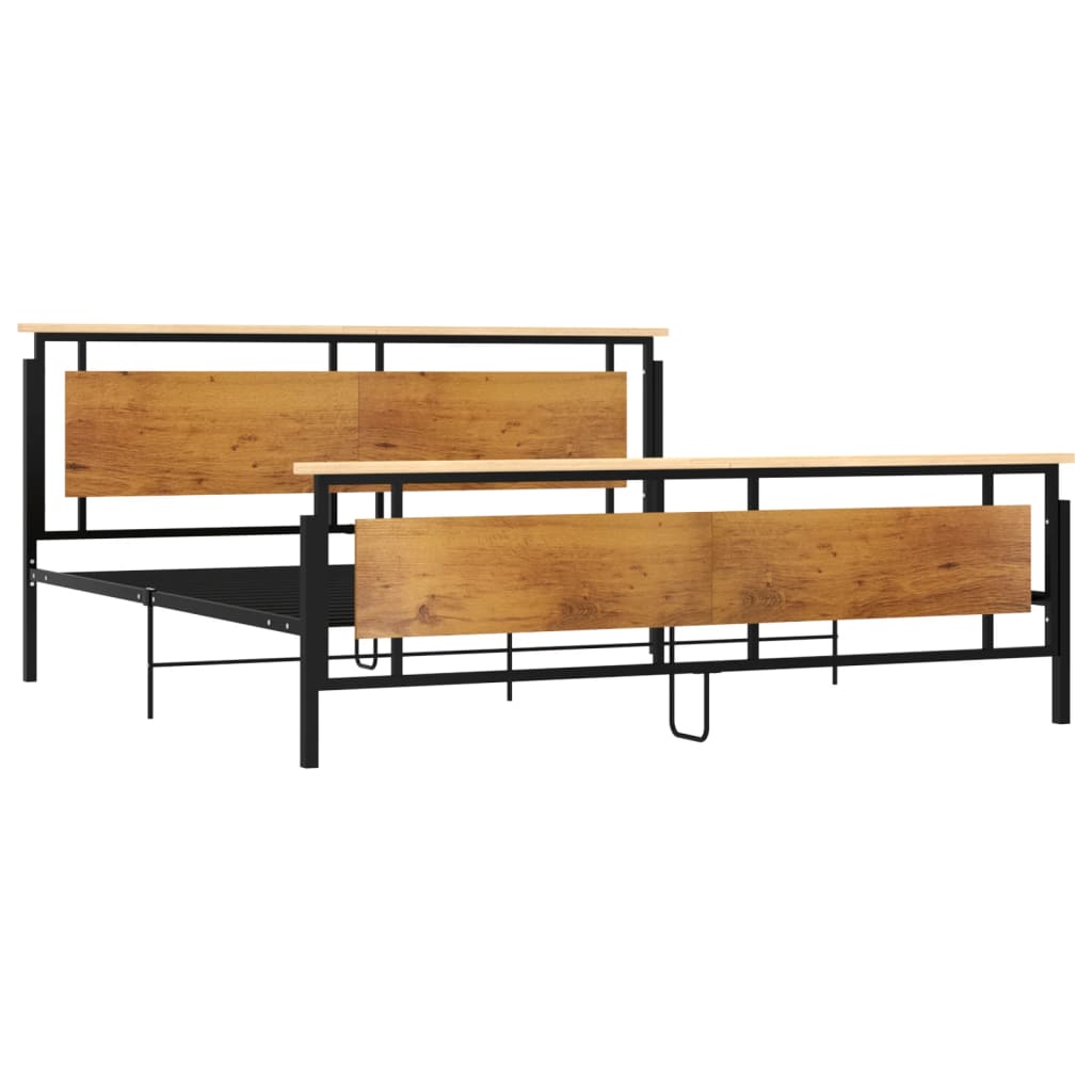 Sengeramme metall 200x200 cm
