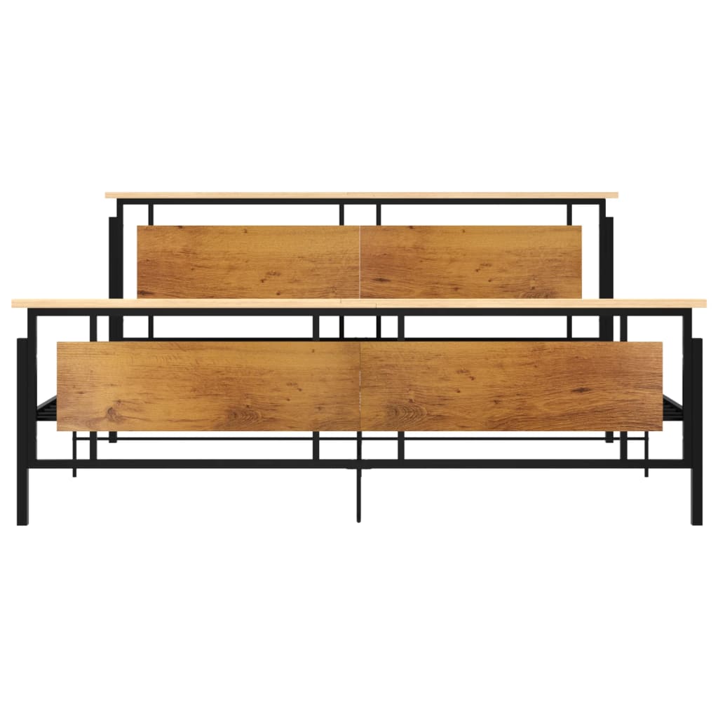 Sengeramme metall 200x200 cm