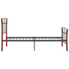 Sengeramme svart metall 90x200 cm