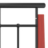 Sengeramme metall og heltre eik 90x200 cm