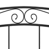 Sengeramme svart metall 140x200 cm