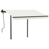 Markisestolpesett antrasitt 300x245 cm jern