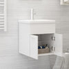 Servantskap høyglans hvit 41x38,5x46 cm konstruert tre
