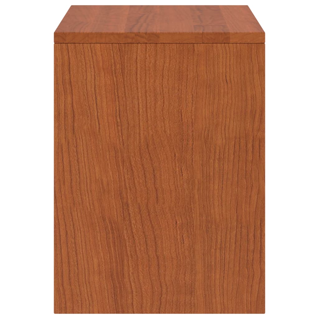 Nattbord 2 stk honningbrun 35x30x40 cm heltre furu