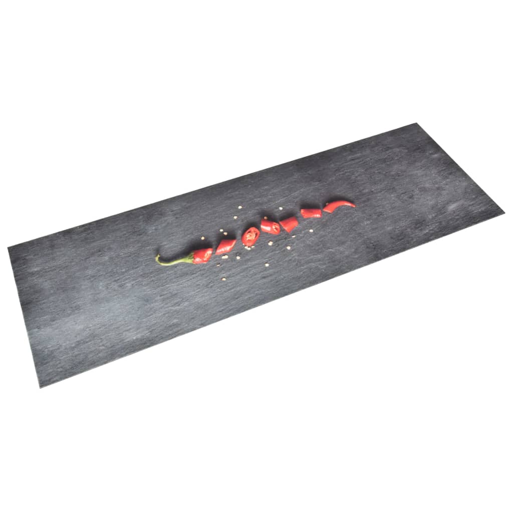 Vaskbart kjøkkenteppe pepper 45x150 cm