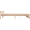 Sengeramme heltre furu 140x200 cm