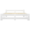Sengeramme hvit heltre furu 180x200 cm