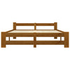 Sengeramme honningbrun heltre furu 120x200 cm