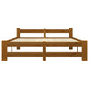 Sengeramme honningbrun heltre furu 160x200 cm