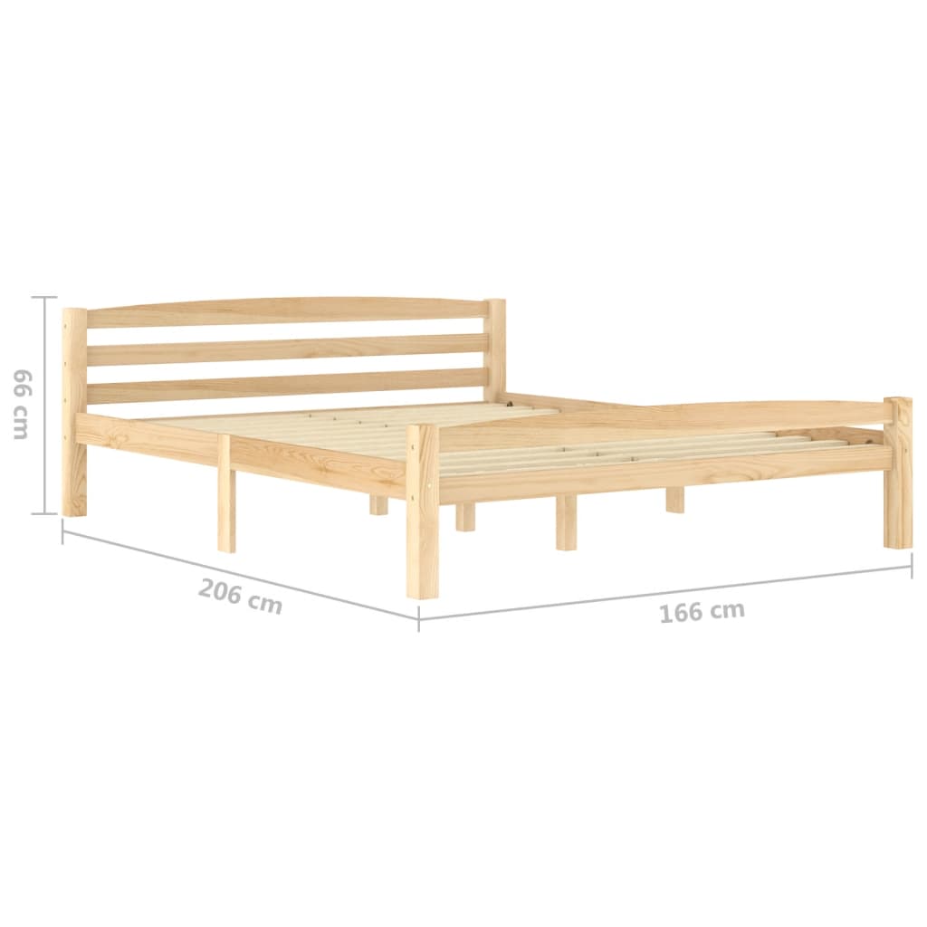 Sengeramme heltre furu 160x200 cm