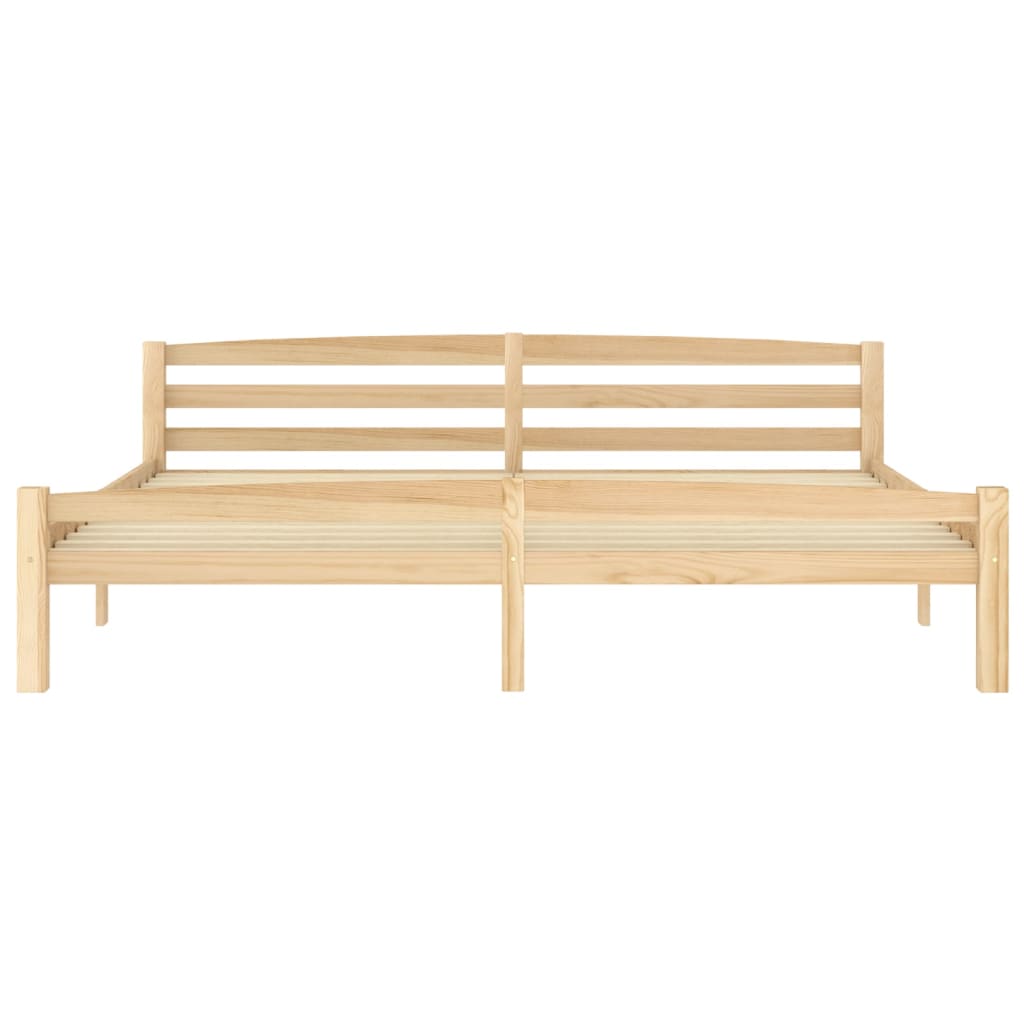 Sengeramme heltre furu 200x200 cm