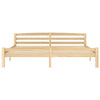 Sengeramme heltre furu 200x200 cm