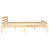 Sengeramme heltre furu 200x200 cm