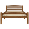 Sengeramme honningbrun heltre furu 100x200 cm
