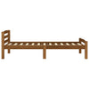 Sengeramme honningbrun heltre furu 100x200 cm