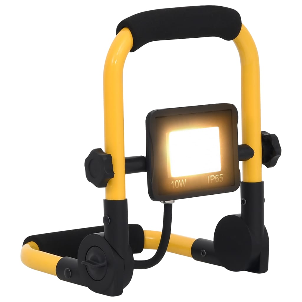 LED-flomlys med håndtak 10 W