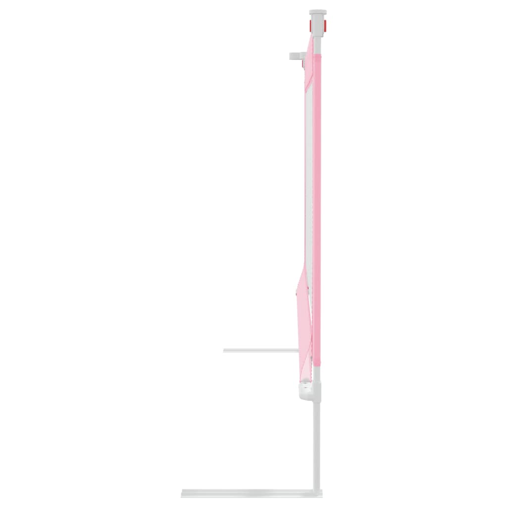 Sengehest småbarn rosa 160x25 cm stoff