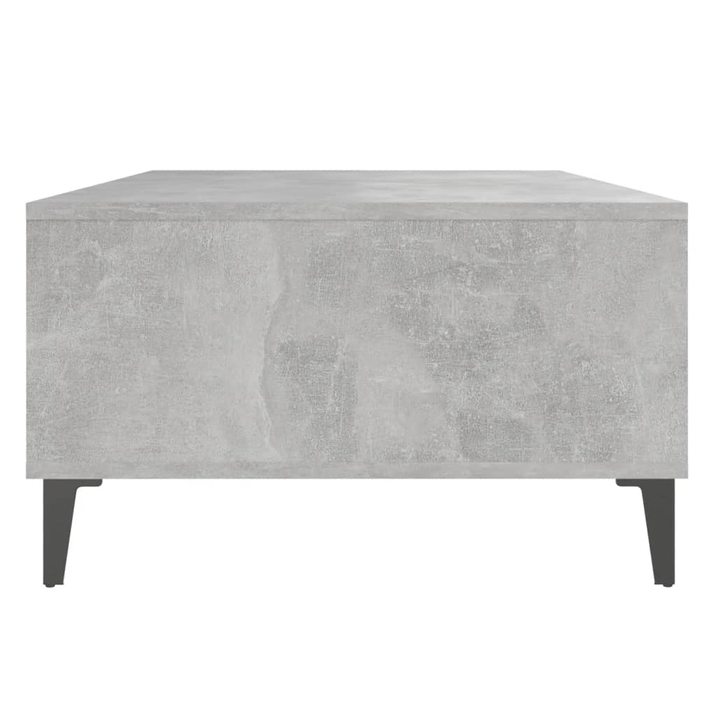 Salongbord betonggrå 103,5x60x35 cm konstruert tre