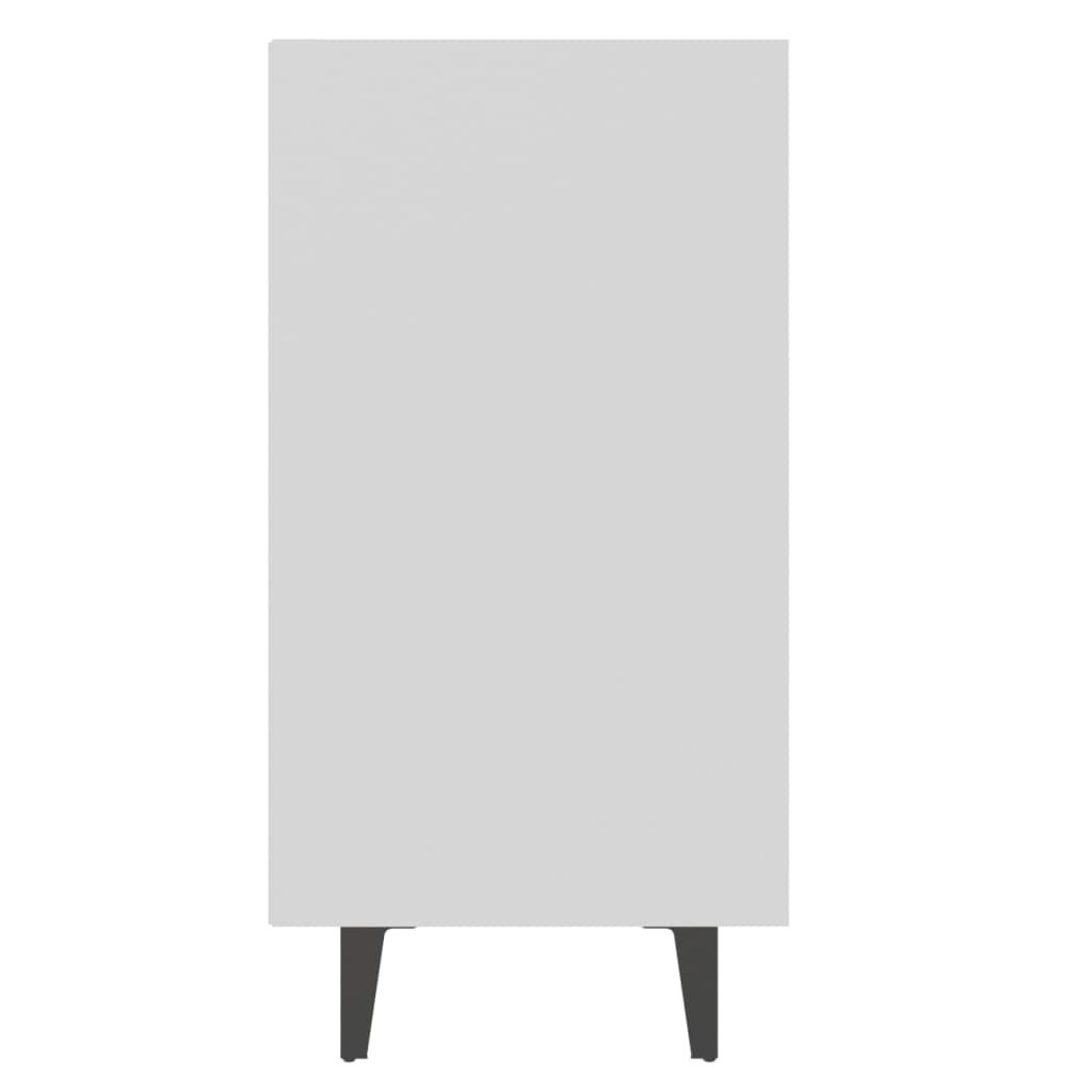 Skjenk hvit 103,5x35x70 cm konstruert tre