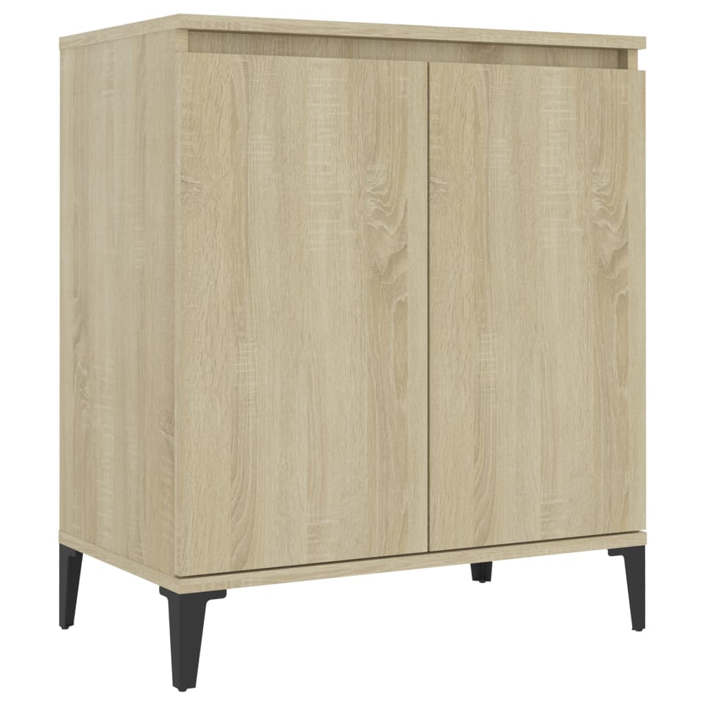 Skjenk sonoma eik 60x35x70 cm konstruert tre